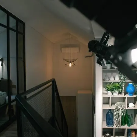 Industrial Style Loft Near Center Apartment